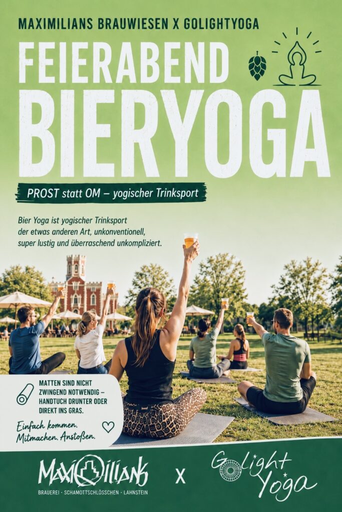 Bier-Yoga
